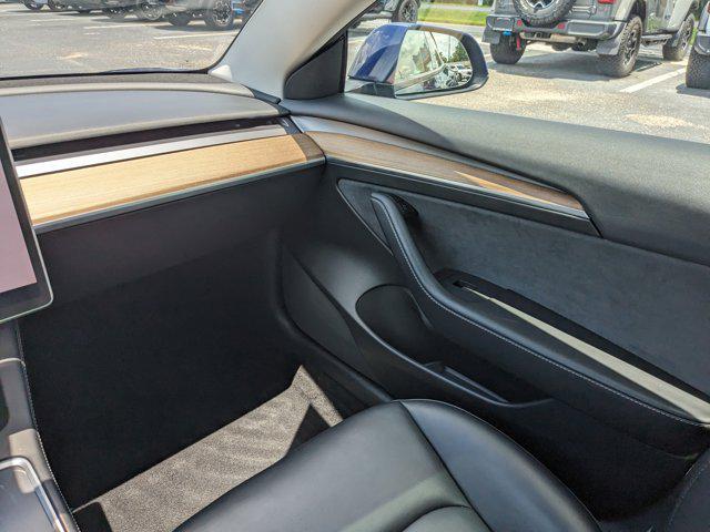 used 2022 Tesla Model 3 car, priced at $23,835