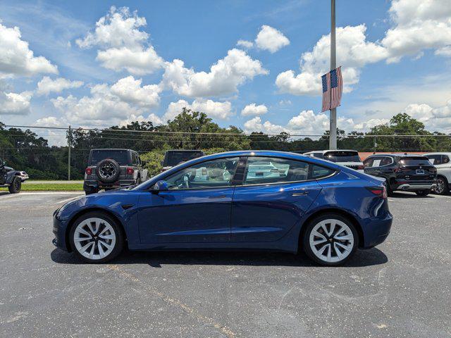 used 2022 Tesla Model 3 car, priced at $23,835