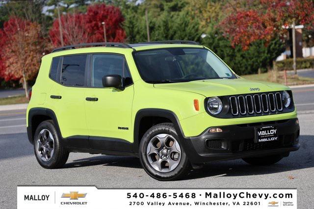 used 2017 Jeep Renegade car, priced at $10,000