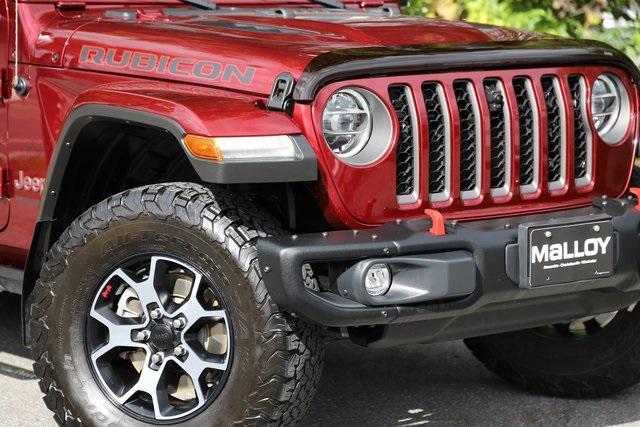 used 2021 Jeep Wrangler Unlimited car, priced at $42,621