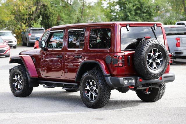 used 2021 Jeep Wrangler Unlimited car, priced at $42,621