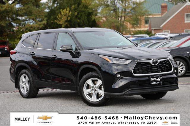 used 2021 Toyota Highlander car, priced at $24,850