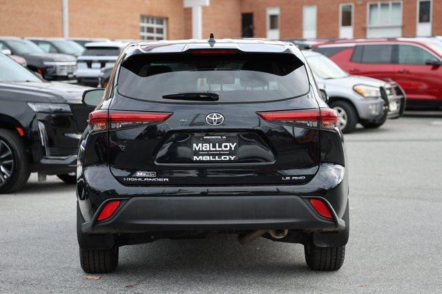 used 2021 Toyota Highlander car, priced at $24,850
