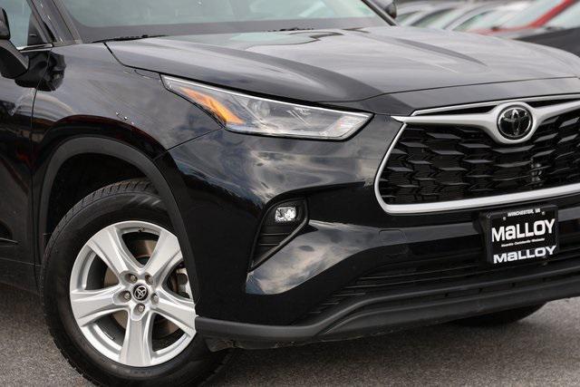 used 2021 Toyota Highlander car, priced at $24,850