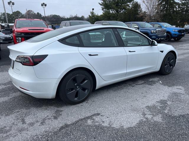 used 2022 Tesla Model 3 car, priced at $27,575