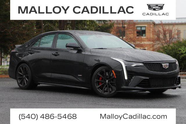 used 2023 Cadillac CT4-V car, priced at $58,900