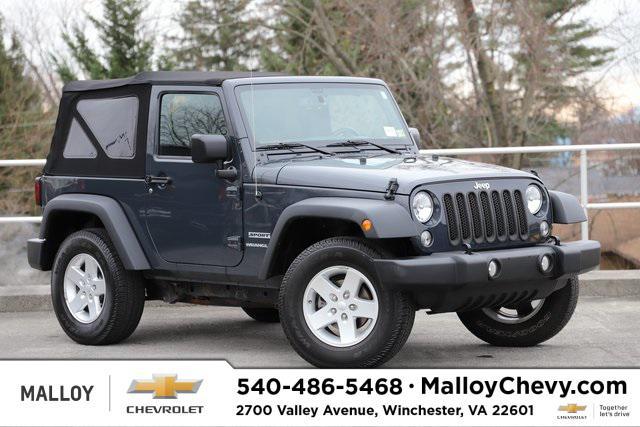 used 2017 Jeep Wrangler car, priced at $19,959