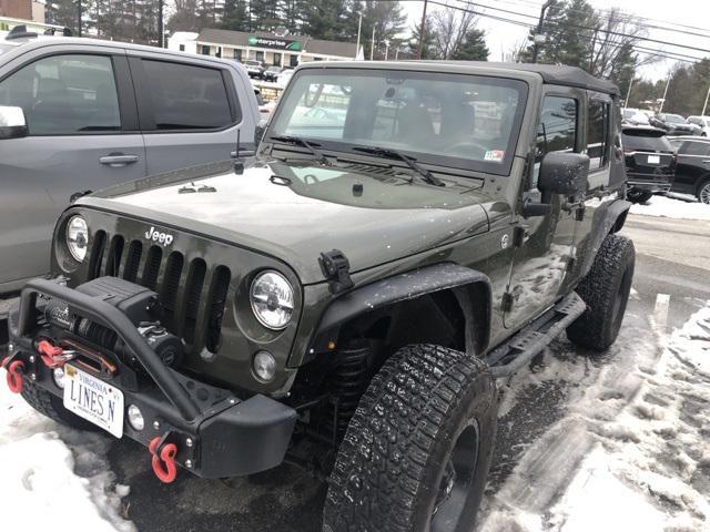 used 2015 Jeep Wrangler Unlimited car, priced at $18,588