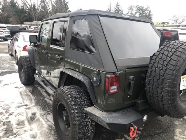 used 2015 Jeep Wrangler Unlimited car, priced at $18,588