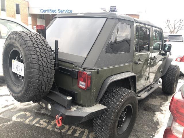 used 2015 Jeep Wrangler Unlimited car, priced at $18,588