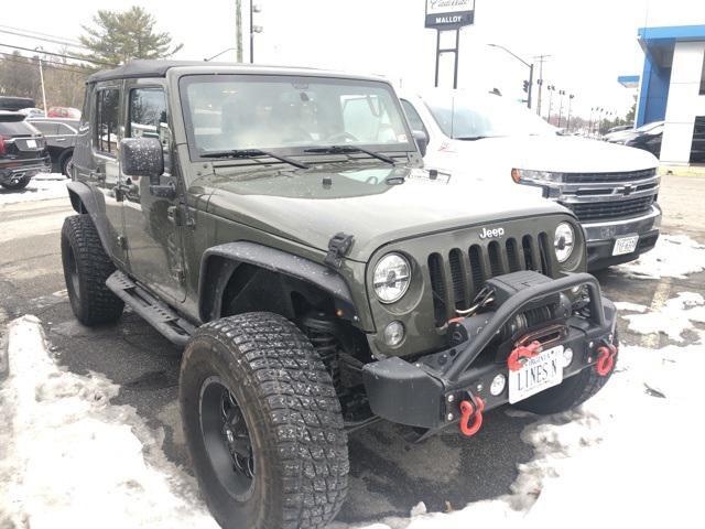 used 2015 Jeep Wrangler Unlimited car, priced at $18,588