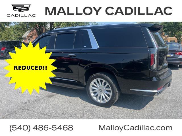 used 2024 Cadillac Escalade ESV car, priced at $80,000