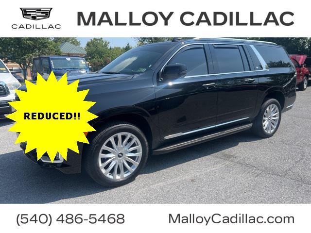 used 2024 Cadillac Escalade ESV car, priced at $80,000