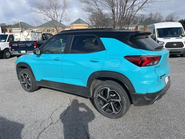 used 2021 Chevrolet TrailBlazer car, priced at $23,591