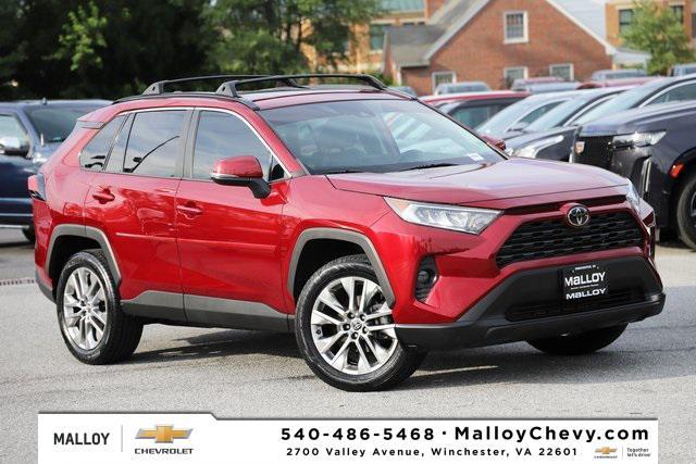 used 2021 Toyota RAV4 car, priced at $27,550