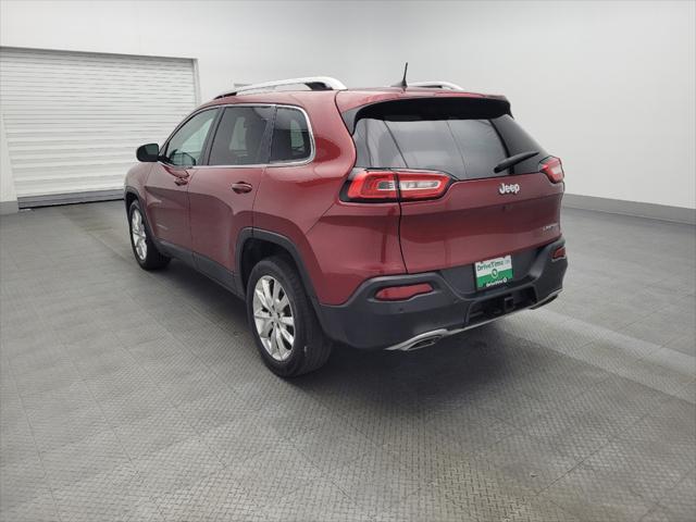 used 2017 Jeep Cherokee car, priced at $15,795