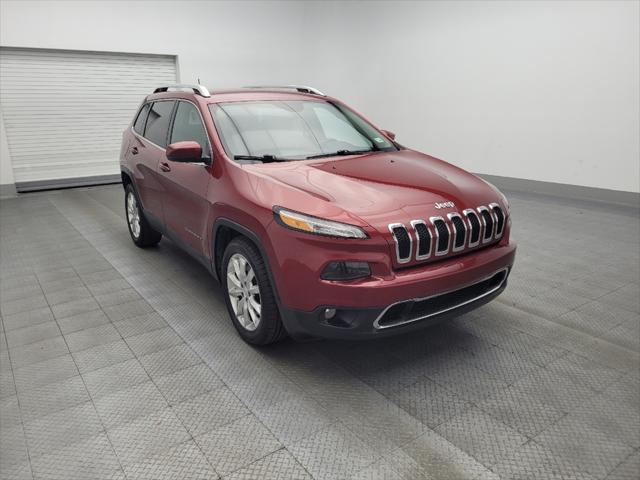 used 2017 Jeep Cherokee car, priced at $15,795