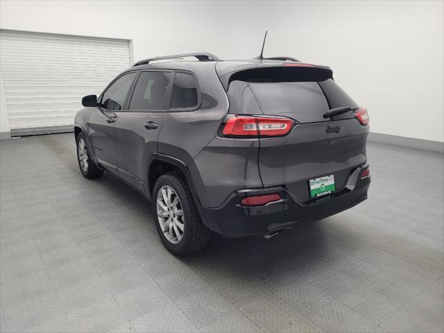 used 2018 Jeep Cherokee car, priced at $17,995
