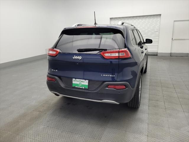 used 2018 Jeep Cherokee car, priced at $20,595