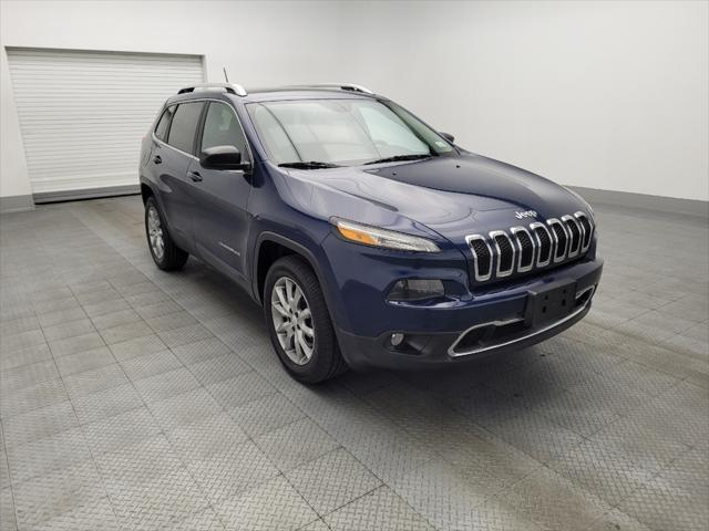 used 2018 Jeep Cherokee car, priced at $20,595