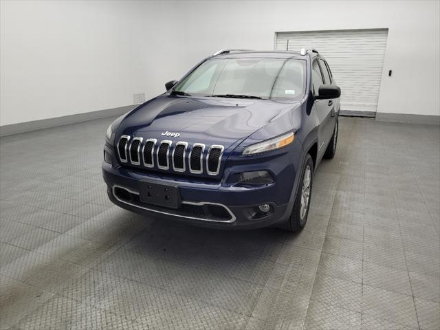 used 2018 Jeep Cherokee car, priced at $20,595