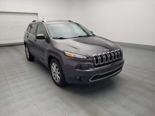 used 2018 Jeep Cherokee car, priced at $17,395