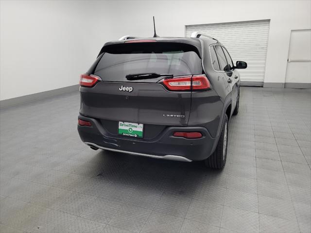 used 2018 Jeep Cherokee car, priced at $17,395