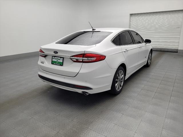 used 2018 Ford Fusion Energi car, priced at $20,795