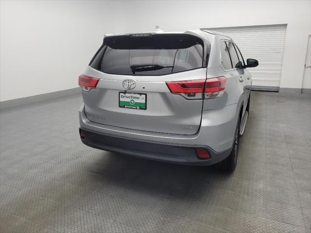 used 2019 Toyota Highlander car, priced at $27,695