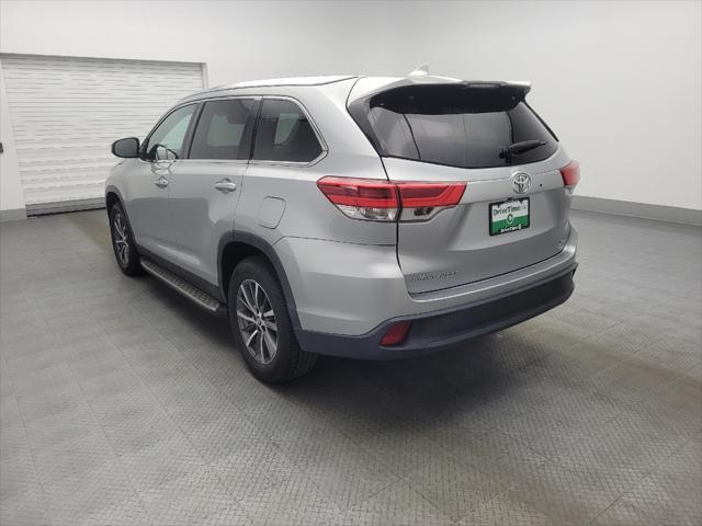 used 2019 Toyota Highlander car, priced at $27,695