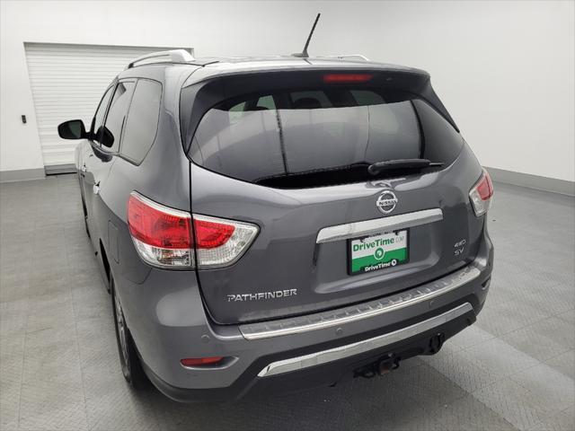 used 2015 Nissan Pathfinder car, priced at $13,095