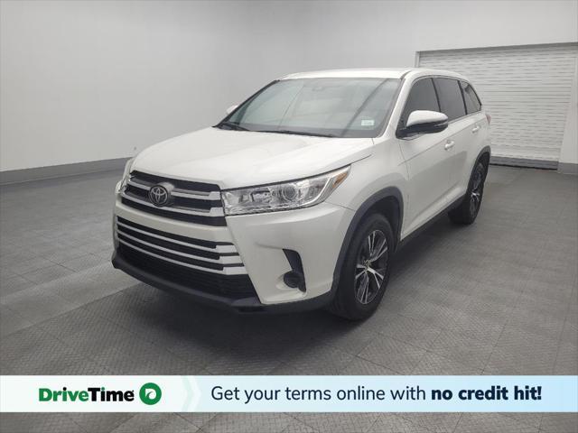 used 2019 Toyota Highlander car, priced at $27,295