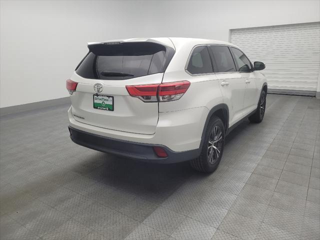 used 2019 Toyota Highlander car, priced at $27,295