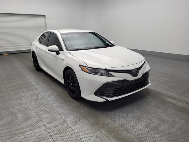 used 2018 Toyota Camry Hybrid car, priced at $21,895