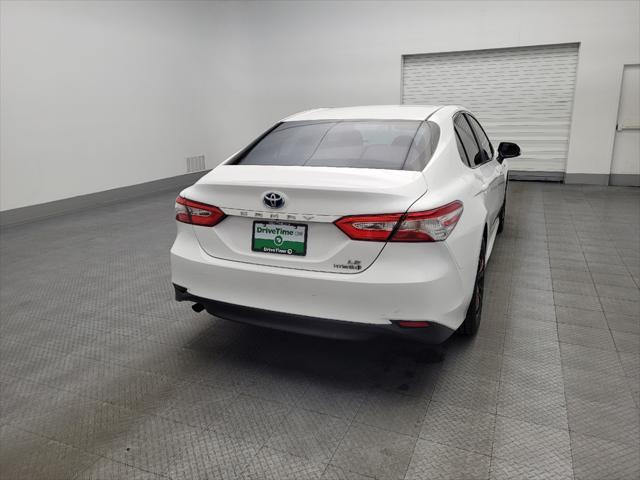 used 2018 Toyota Camry Hybrid car, priced at $21,895