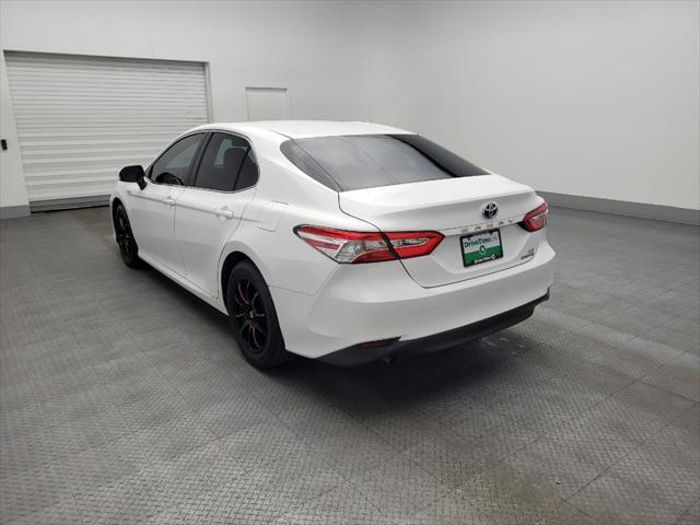 used 2018 Toyota Camry Hybrid car, priced at $21,895