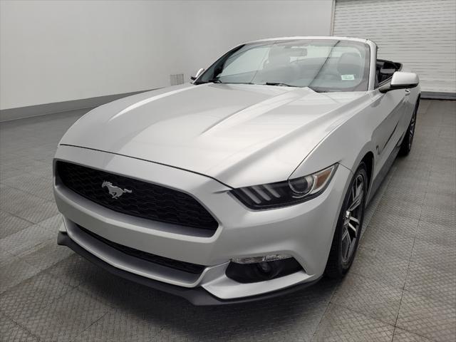 used 2017 Ford Mustang car, priced at $21,095