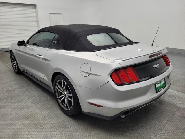 used 2017 Ford Mustang car, priced at $21,095