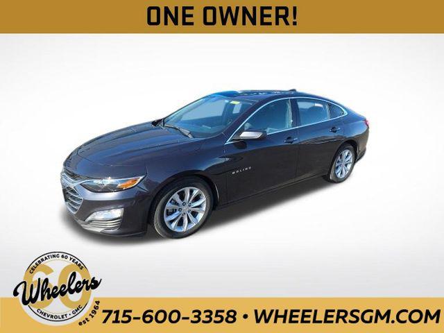 used 2022 Chevrolet Malibu car, priced at $16,847