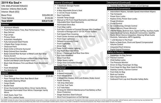 used 2019 Kia Soul car, priced at $12,996