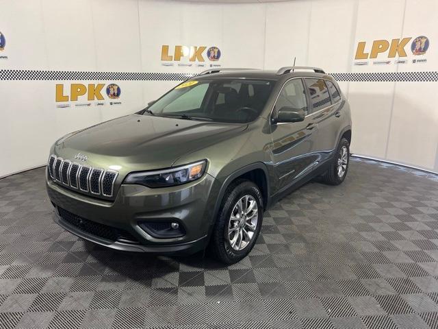 used 2021 Jeep Cherokee car, priced at $21,480