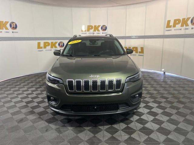 used 2021 Jeep Cherokee car, priced at $21,480