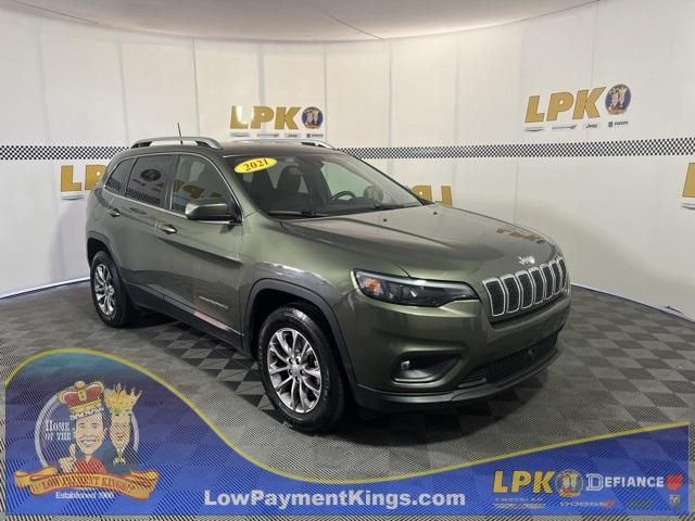 used 2021 Jeep Cherokee car, priced at $21,480