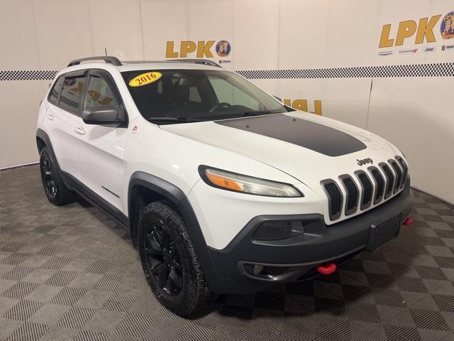 used 2016 Jeep Cherokee car, priced at $11,800