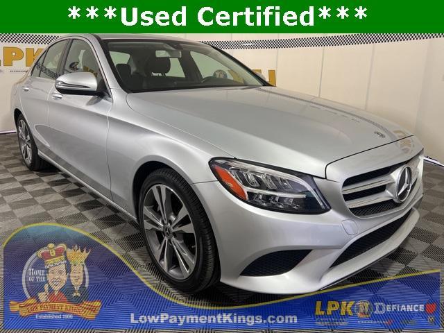 used 2020 Mercedes-Benz C-Class car, priced at $22,500