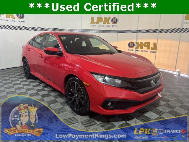 used 2020 Honda Civic car, priced at $20,977