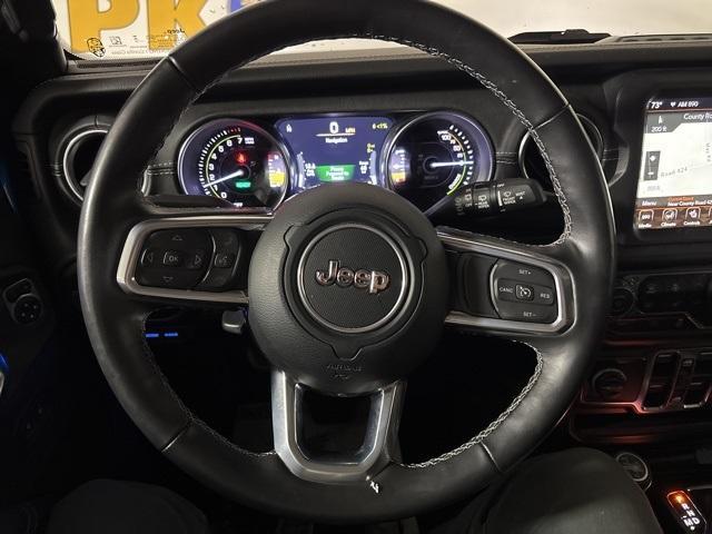 used 2022 Jeep Wrangler Unlimited 4xe car, priced at $34,550