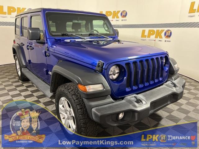 used 2018 Jeep Wrangler Unlimited car, priced at $20,600