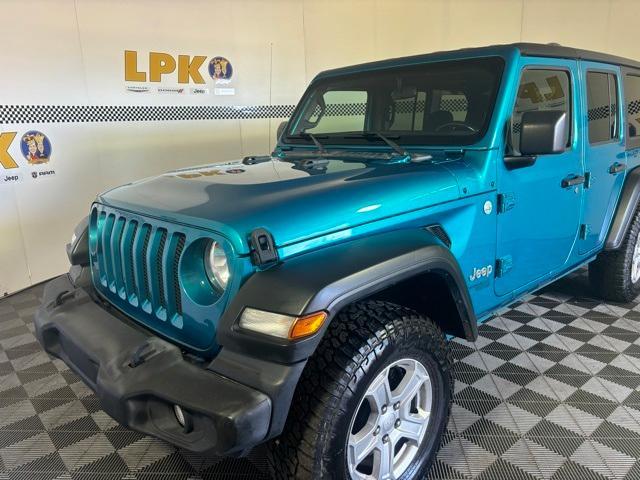 used 2020 Jeep Wrangler Unlimited car, priced at $25,700