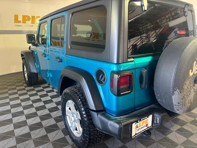 used 2020 Jeep Wrangler Unlimited car, priced at $25,700